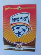 Adelaide United A-League 2006 - Select Club Logo - #AL1 Insert Card  - Mint