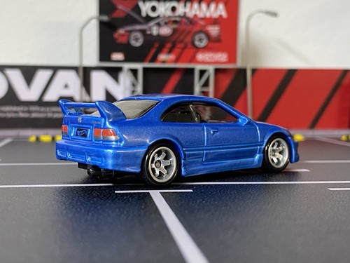 Hot wheels Custom Honda Civic SI Wheel Swapped Drilled Tapped Loose - Picture 4 of 9