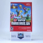 New Super Mario Bros. Wii Brand New - Seal Tear - Wii