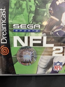 NFL 2K1 - Sega Dreamcast (Tested And Working) Not For Resale Edition