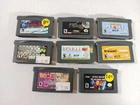 Nintendo GameBoy Advance Game Lot Tested Have Wear Stickers DBZ Star Wars