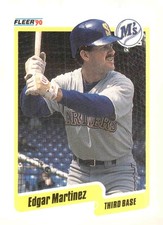 1990 Fleer #520 Edgar Martinez