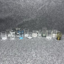 Lot Of 13 Vintage Shot Glasses