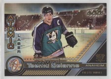 1998-99 Pacific Aurora Atomic Laser Cuts Teemu Selanne #2 HOF 05ds