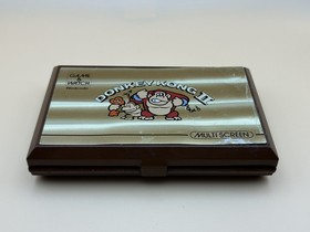 Nintendo Game & Watch Pocketsize DONKEY KONG II JR-55 1983 w/ Box