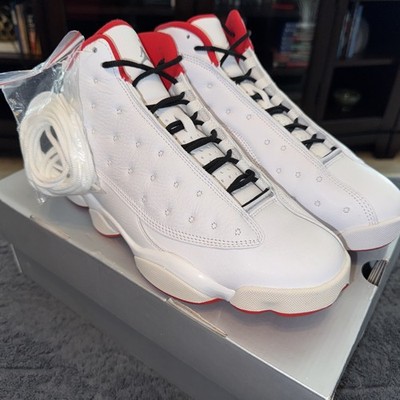 Size 9 - Jordan 13 Retro History of Flight 2017 White and Red