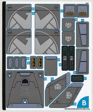 LEGO STICKER SHEET 2 ONLY AVENGERS QUINJET 76248 from set New  Genuine