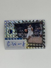 2022-23 Panini Mosaic Pictographs Christian Wood Auto #PM-CWD