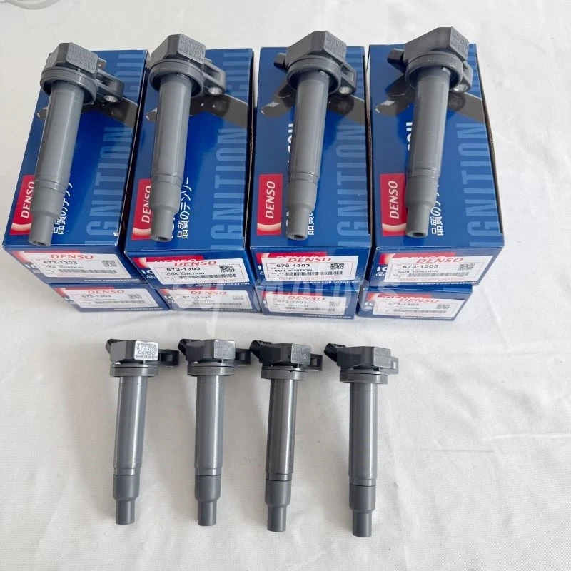 Bobinas de encendido Denso 8 piezas para Toyota Tundra 1998-2010 90919-02230 673-1303 Foto 3 de 4