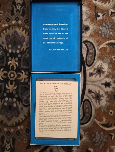 1880 CC Morgan Silver Dollar BU $1 US Coin Carson City Mint Proof Like