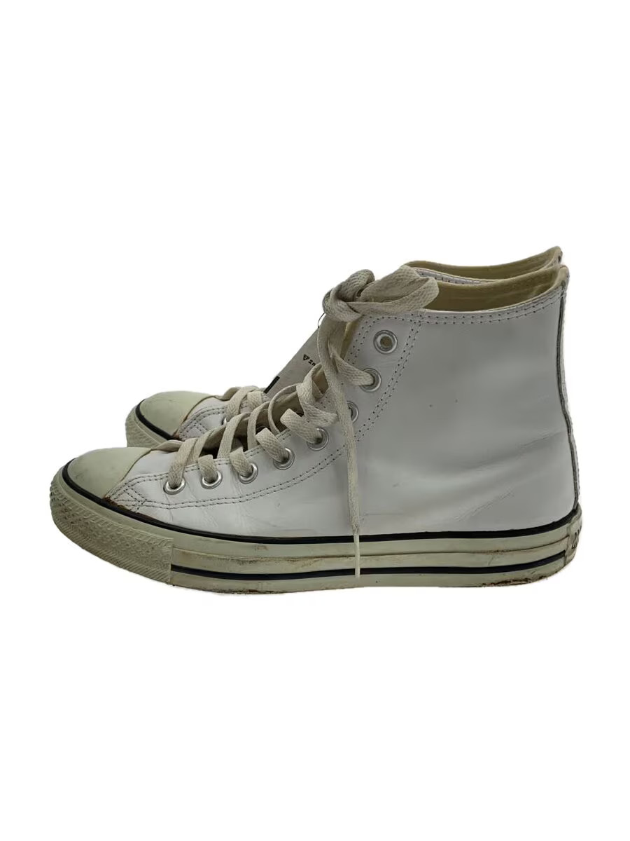 Converse High-Cut Sneakers/26Cm/Wht/Leather/1C024 BAN81