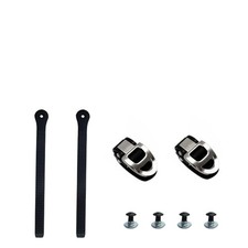 2 Set Inline Skate Strap Replacement, Universal Roller Skate Buckles with