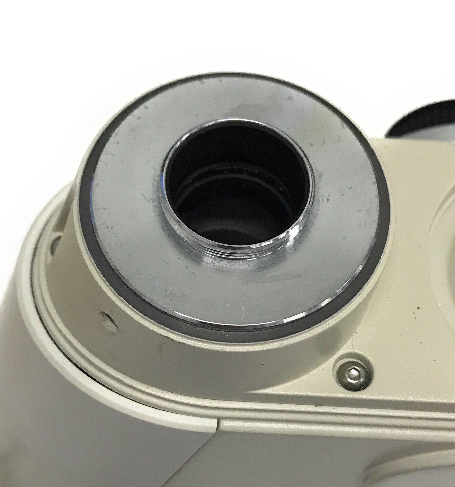 Nikon TS100 Microscope Trinocular Head Camera Port Attachment for Imaging System