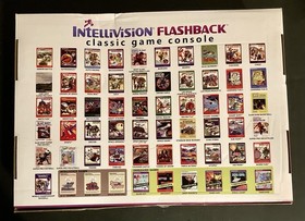 INTELLIVISION Flashback Classic Game Console With 60 Built-in Games Collectors