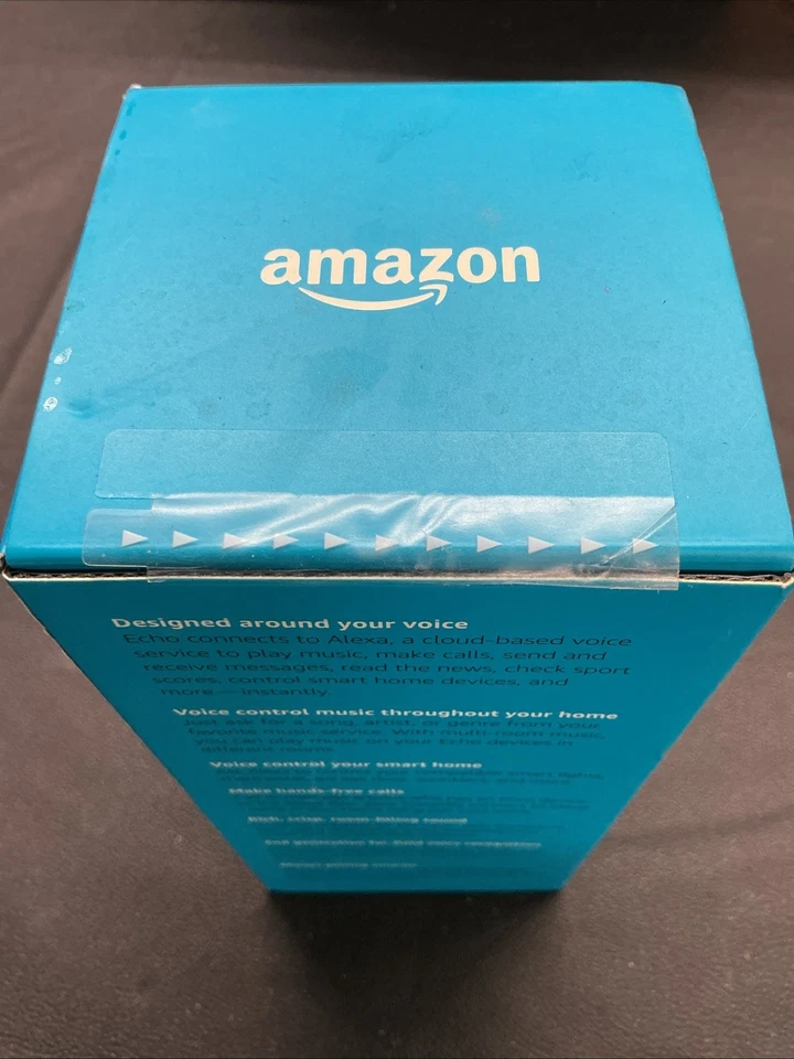 Amazon Echo (2nd Generation) Smart Speaker with Alexa - New Never Opened - Image 3 of 4