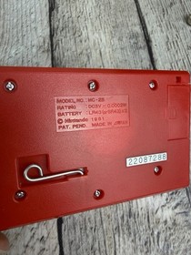 Nintendo Game & Watch MICKEY MOUSE MC-25 1981 W Box & English Instruction Tested