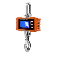 Heavy Duty Digital Crane Scale 2200lb/1000kg with LCD Display, Hanging Design