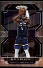Malik Beasley 2021-22 Panini Prizm #98 Minnesota Timberwolves NBA READ FREE SHIP