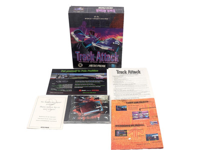 Track Attack PC Big Box MicroProse 1991/1996 | MS-DOS Win95 Retro | Sehr gut