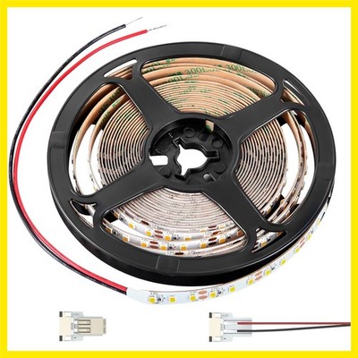 RV Flexible LED Strip Light 12V Dimmable Tape Light 16.4 ft 600 LEDs 2000 Lum...