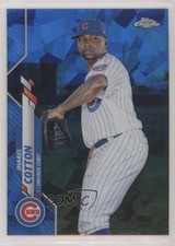 2020 Topps Chrome Update Sapphire Edition Jharel Cotton #U-225 fm0