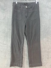 Quince Stretch Knit Wide-leg Pants dark coal Gray Comfort Soft Business Casual