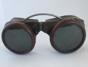 Vintage U.S.A. DOCKSON Welding-Cutting BAKELITE STEAMPUNK GOGGLES    B33