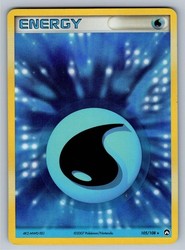 Water Energy 105/108 EX Power Keepers Holo Rare