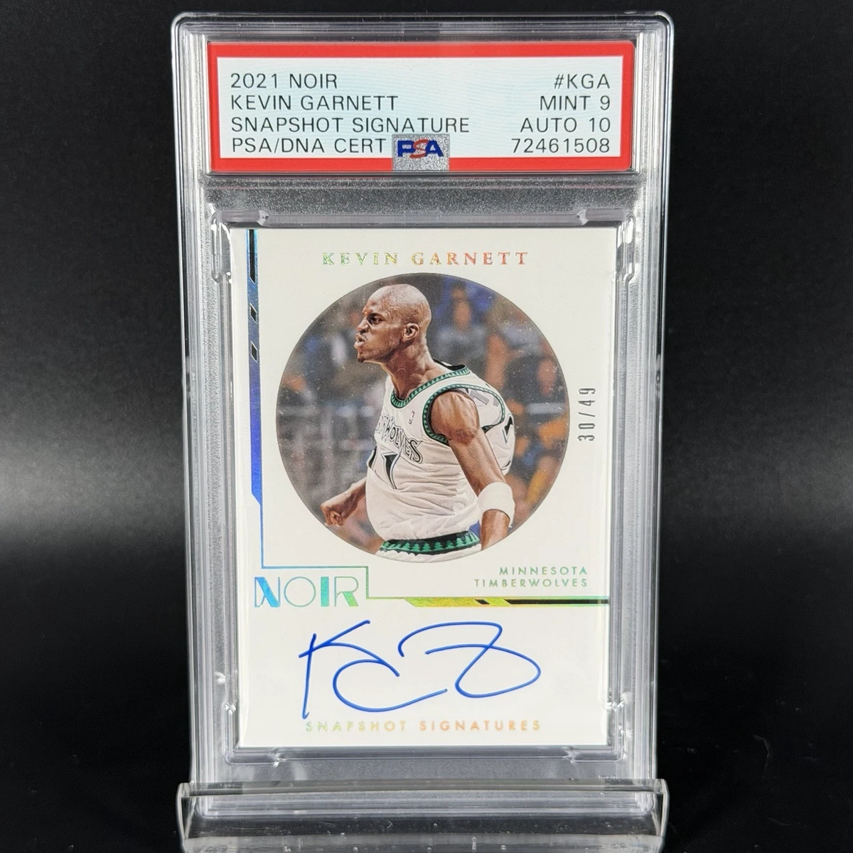 Prizm KEVIN GARNETT AUTO SSP 直筆サインカード 貴重 Prizm KEVIN GARNETT AUTO SSP 直筆サインカード 貴重 Prizm KEVIN