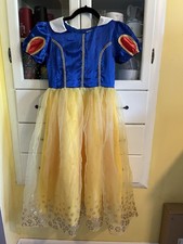 Snow White Girls Costume Halloween Dress Princess Size 9-10 Size 150