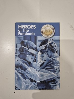 Rare 2 Euro Coin Malta 2021   Heroes of the Pandemic   BU   Limited 60,000