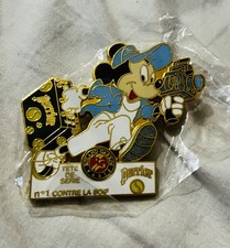 Rare Pin’s Perrier Mickey Roland Garros Couleurs Variantes