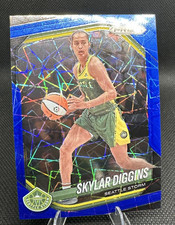 Skylar Diggins #123 Panini Prizm WNBA  Blue Velocity Seattle Storm