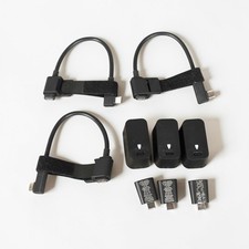 Lote De 3 SteamVR HTC Vive Tracker Dongle 2.0 2QCD100 Negro Probado Con Cable
