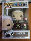 Funko Pop! Plus: One Piece - Smoker Chase Glow Pre Release Chalice Collectibles