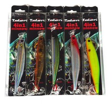 Talon 4 IN 1 Bass Fishing Lure - 12cm - Floating / Popper / Sub Surface / Diver