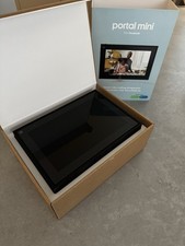 Portal Mini Black 8" from Facebook. Smart, Hands-Free Video Calling with Alexa