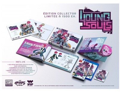 YOUNG SOULS Collector Edition(500Ex.) PS4 Pix'N Love Games NEW (EN-FR-DE-ES-IT-P