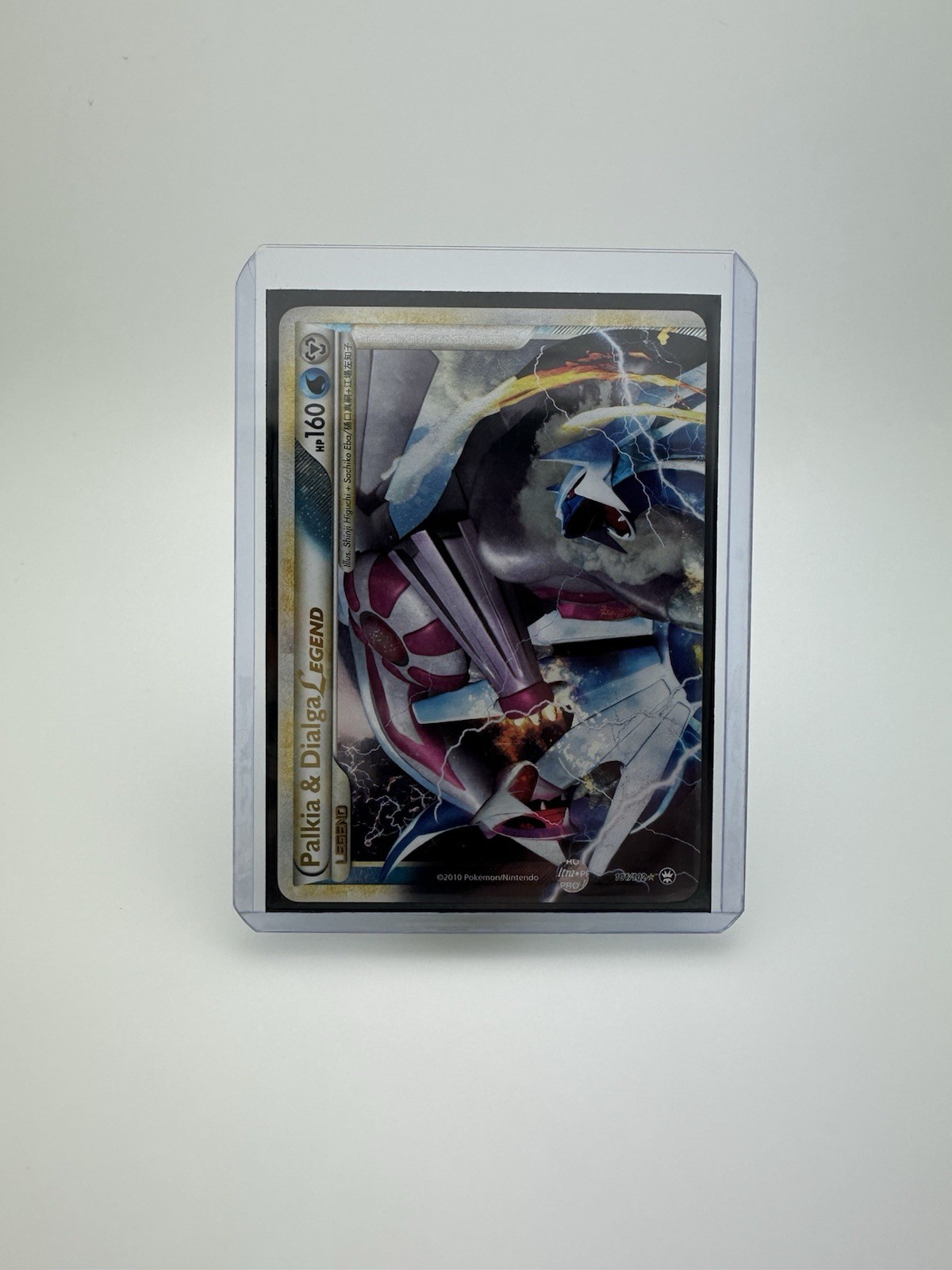 Pokémon TCG • Palkia & Dialga Legend (Top) • Triumphant 101/102 • NM Holo