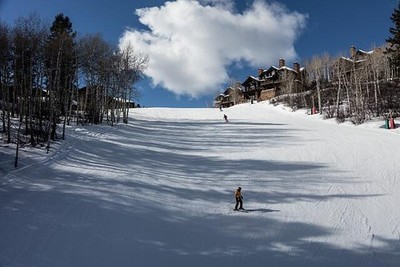 Photo:Avon Colorado Beaver Creek Resort Skiers 2016 Ski Slope Lodge