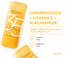 Wardah Sunscreen Serum UV Shield Bright C Hydrating SPF 35 PA  40ml