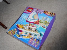LEGO FRIENDS SUNSHINE CATAMARAN 41317..**SHELF WEAR**NEW**FREE SHIPPING**