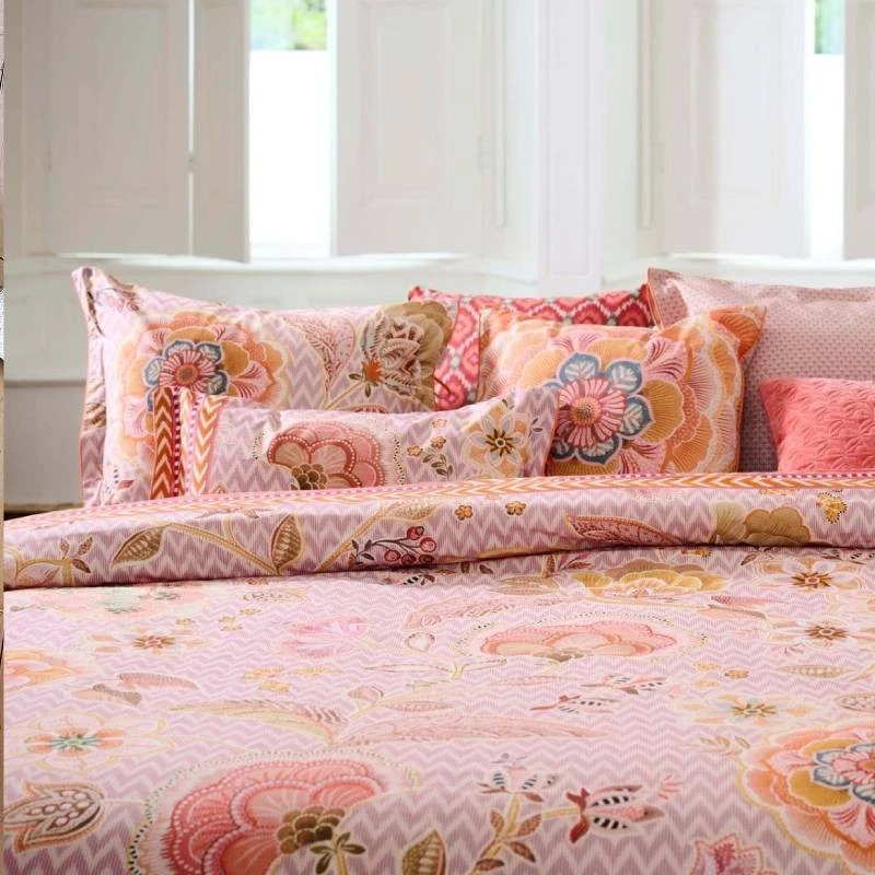 Copripiumino Matrimoniale e federe PIP STUDIO Hakuna rosa - Immagine 2 di 3