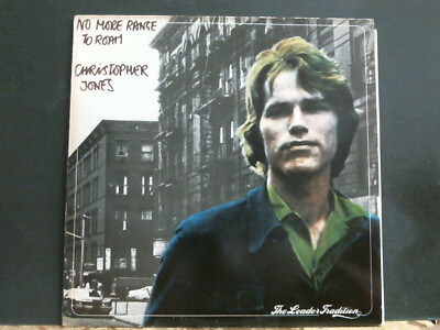 CHRISTOPHER JONES  No More Range To Roam  LP  Folk Country  1978   Great !