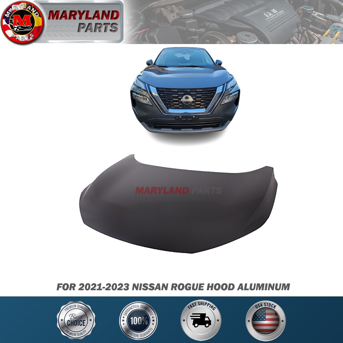 Full Hood Kit | NISSAN ROGUE 2023 Full Hood Kit | NISSAN ROGUE 2023