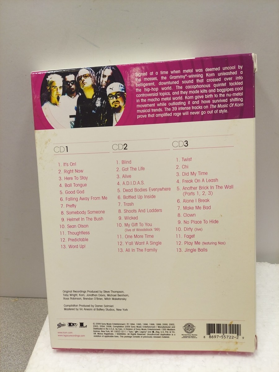 Music of Korn by Korn (CD, 2009) 886975572229| eBay