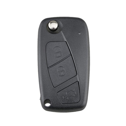 For Fiat Ducato Idea Punto Panda Black Key Fob Hard Shell Case Cover Protector - Picture 9 of 9