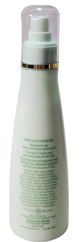 Vintage Tova Beverly Hills Hydrating Body Spray 6.7 fl oz DISCONTINUED - Изображение 3 из 4