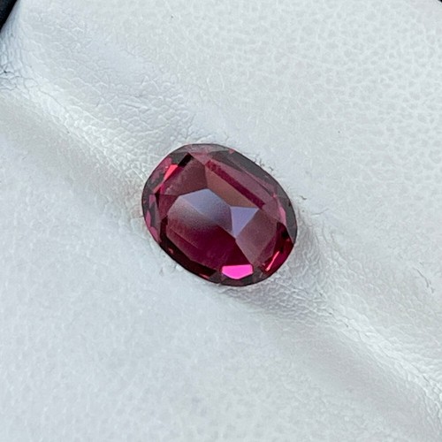 Granato rosa naturale non riscaldato 4,16 ct taglio ovale Sri Lanka pietra preziosa sciolta - Foto 7 di 8