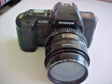 Chinon CP-9 AF camera w/28-70mm AF lens bx 42 